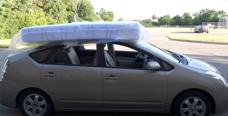 Tie a Mattress to a Car Is it Illegal